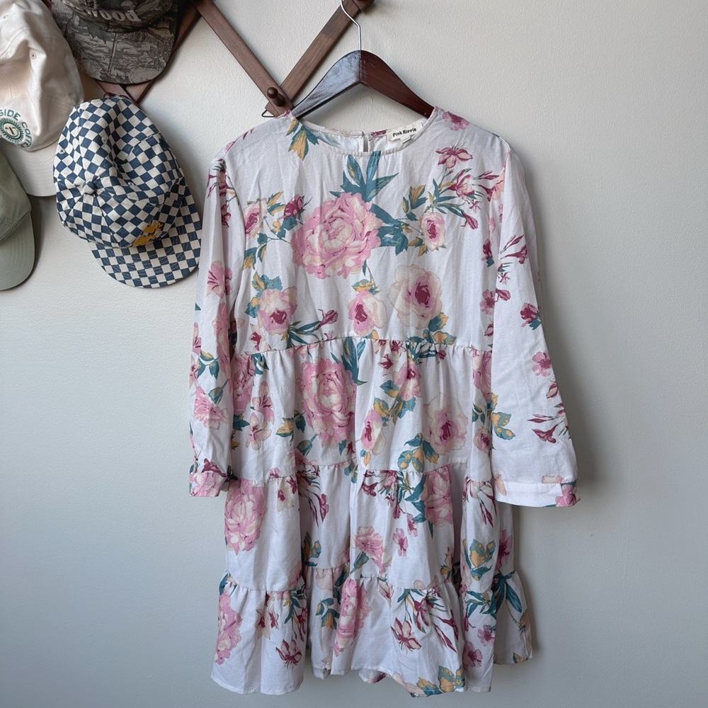 Clad & Cloth Mini Shift Dress
